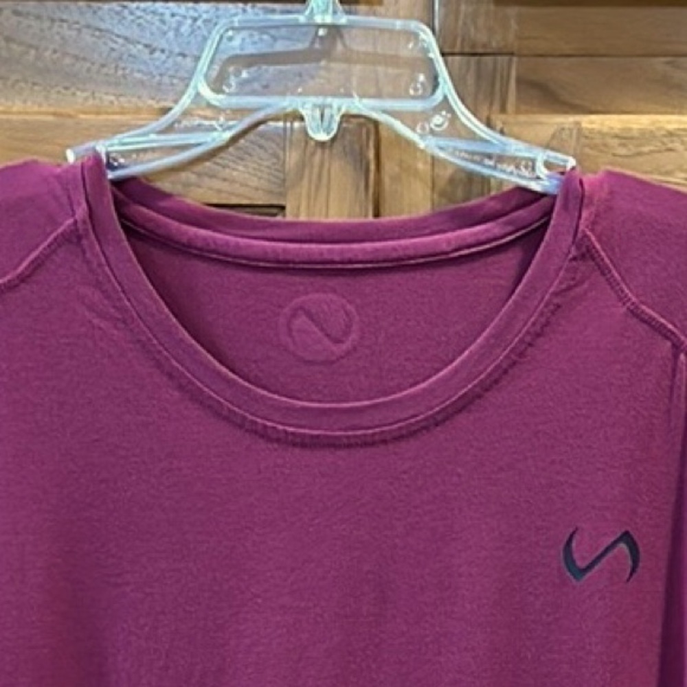 Men’s Root Performance Bamboo Crew Neck Ultra Soft Shirt, Regal Mauve, Size L - Picture 4 of 8